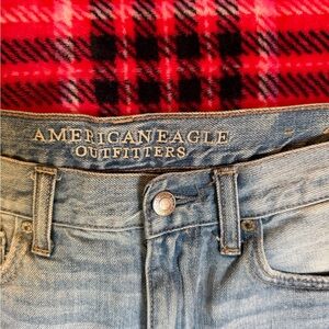 American Eagle Outfitters Light Blue Jean Shorts